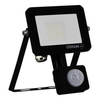Naświetlacz LED Halogen Zewnętrzny Reflektor 10W 4000K 900lm IP65 z Czujnikiem Ruchu i Światła FLOODLIGHT LUX OSRAM
