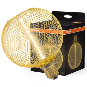 Żarówka LED Dekoracyjna E27 3.5W = 16W 150lm 1800K Ciepła 320° Filament Ściemnialna Decor Osram