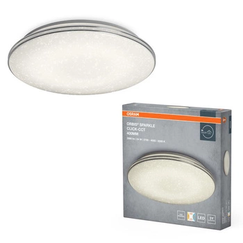 Plafon LED Lampa Sufitowa Natynkowa 24W 2000lm 2700-6500K Zimna 120° Biała Orbis Sparkle Osram