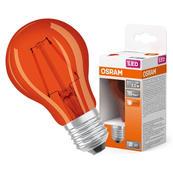 Żarówka LED A60 E27 2.5W = 17W 160lm 1500K Ciepła 300° STAR DECOR CLASSIC Osram