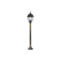 Lampa Ogrodowa Słupek Zewnętrzny Stojący E27 IP44 113cm Złoty Klasyczny Toronto Rabalux