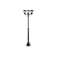 Lampa Ogrodowa Słupek Zewnętrzny Stojący 3 x E27 IP44 181cm Czarny Klasyczny Marseille Rabalux