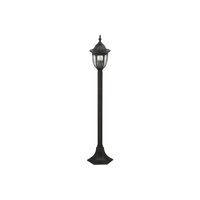 Lampa Ogrodowa Słupek Zewnętrzny Stojący E27 IP43 102cm Czarny Klasyczny Milano Rabalux
