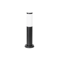 Lampa Ogrodowa Zewnętrzna Kinkiet Elewacyjny LED E27 IP44 Czarny Nowoczesny Black torch Rabalux