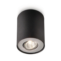 Oprawa Natynkowa Lampa Sufitowa GU10 Czarna Pillar Philips
