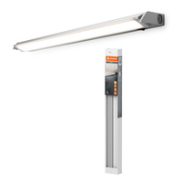 Lampa Oprawa Liniowa Listwa Oświetleniowa 10W 620lm 3000K Ciepła Srebrny Linear Ledvance