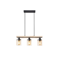 Lampa Wisząca Sufitowa E27 Czarny Nowoczesny Niylah Rabalux