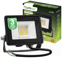 Naświetlacz LED ZUNA2 10W 900lm 4000K IP65 Czarny LUMILED