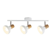 Lampa Sufitowa Punktowa Reflektor Spot 3x E14 Biały Skandynawski Holly 5945 Rabalux