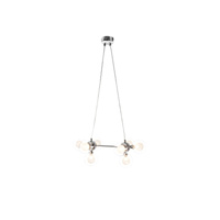 Lampa Wisząca Sufitowa 8x G9 Chrom Nowoczesny Briella Rabalux