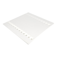 Panel LED Oprawa Lampa Sufitowa 27.5W 4150lm 4000K Neutralna Podtynkowa Biały 60x60cm Louver Ledvance