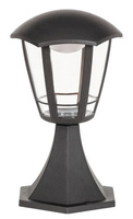 Lampa Ogrodowa LED Zewnętrzna SORRENTO 8W 3000K IP44 Słupek 30cm Czarna RABALUX