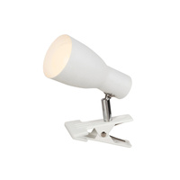 Kinkiet Ścienny Lampa Punktowa Reflektor Spot E27 Biały Minimalistyczny Ebony 6026 Rabalux