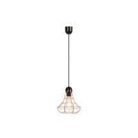 Lampa Wisząca Sufitowa Zwis E27 miedź Industrialny Ramsey Rabalux