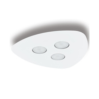 Plafon Lampa Sufitowa Oprawa Natynkowa GX53 Biała ORGANIC 8304 Nowodvorski