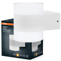 Kinkiet Ogrodowy Lampa Elewacyjna Zewnętrzna LED 12.5W 980lm 3000K Ciepła Biały IP44 Endura Osram