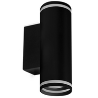 Kinkiet Ścienny Lampa Oprawa Natynkowa 2x GU10 Czarny PARIS Sanico Goldlux