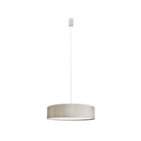 Lampa Sufitowa Wisząca 3x E27 Szara Nowoczesna TURDA 8946 Nowodvorski