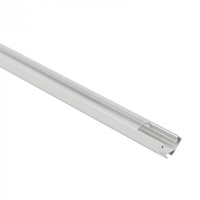 Profil Aluminiowy LED Narożny Natynkowy Biały 1m z Kloszem Przezroczystym do Taśm LED + Zaślepki seria R Ecolight