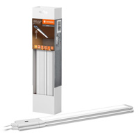 Lampka LED Podszafkowa Listwa 11W 530lm 3000K Ciepła z Czujnikiem Ruchu Biały Cabinet Ledvance