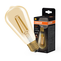 Żarówka LED Dekoracyjna ST64 Edison E27 7.2W = 60W 806lm 2400K Ciepła 300° Ściemnialna Vintage 1906 Osram