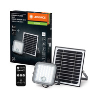 Naświetlacz Solarny Reflektor LED Lampa Zewnętrzny 10W 1400lm 4000K IP65 Czarny z Czujnikiem Ruchu i Zmierzchu Endura Ledvance