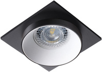 Oprawa sufitowa halogenowa kwadratowa SIMEN MR16 GU10 czarno-biała Kanlux