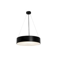Lampa Wisząca Sufitowa 3x E27 Czarny Nowoczesny Renata Rabalux