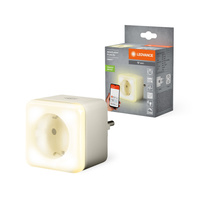 Inteligentne Gniazdko Sieciowe Wtyczka EU 230V 16A Miernik Mocy SMART+ WiFi Plug Ledvance