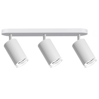 Oprawa Ścienno-Sufitowa Reflektor Punktowy 3x GU10 Biała IP44 TURYN Sanico Goldlux