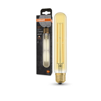 Żarówka LED Dekoracyjna Tubularna E27 4W = 35W 400lm 2000K Ciepła 300° Vintage 1906 Osram