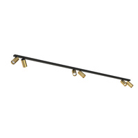 Lampa Sufitowa Oprawa Natynkowa Reflektor Punktowa 6x GU10 Złota Nowoczesna MONO 7785 Nowodvorski