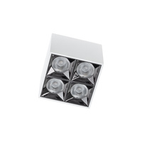 Oprawa Natynkowa Sufitowa LED 16W 1500lm 3000K Ciepła SPOT TUBA Biała MIDI LED 10047 Nowodvorski