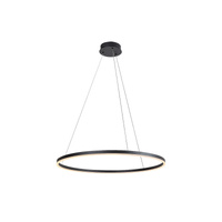 Lampa Wisząca Sufitowa LED 45W 3000-6500K Czarny Nowoczesny Isaure Rabalux