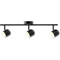 Lampa sufitowo-ścienna ruchoma regulowana 12,6W LED RAWI 3 czarny 3000K GOLDLUX (Polux)