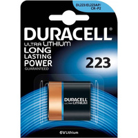 Bateria litowa DURACELL CRP2 DL223 CR-P2 6V Blister 1szt.