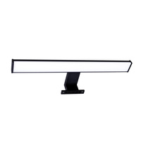 Kinkiet Ścienny LED Łazienkowy 8W 900lm 4000K Neutralna 120° Czarny IP44 ELBA Sanico Goldlux