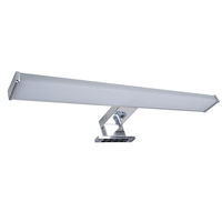 Kinkiet Ścienny LED Łazienkowy 8W 900lm 4000K Neutralna 120° Chrom IP44 ELBA Sanico Goldlux