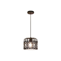 Lampa Wisząca Sufitowa Zwis E27 Czarny Vintage Alessandra Rabalux