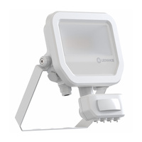 Naświetlacz LED Reflektor Zewnętrzny Lampa 10W 1100lm 3000K IP65 Biały Z Czujnikiem Ruchu i Zmierzchu Floodlight Ledvance