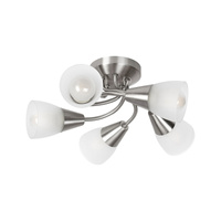 Lampa Sufitowa Żyrandol 5x E14 Chrom Klasyczny Connor Rabalux