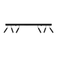 Lampa Sufitowa Oprawa Natynkowa SPOT TUBA Reflektor 6x G9 Tubularna Czarna Nowoczesna Eyetech Sollux