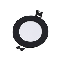 Plafon LED Lampa Sufitowa Oprawa Ścienna Wpuszczana 3W 220lm 4000K Czarny Minimalistyczny Shaun2 Rabalux