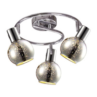 Potrójna lampa sufitowa K-8003-3G z serii GALAXY I 3xE14 Kaja