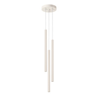 Lampa Wisząca Sufitowa Zwis Tuba Spot 3x G9 Beżowa Pastelo Ocean Green SL.1515 Sollux