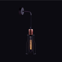 Kinkiet Ścienny Lampa Natynkowa E27 Czarna Industrialny WORKSHOP 6605 Nowodvorski