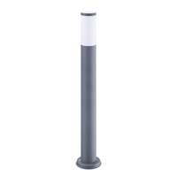 Lampa Ogrodowa LED Słupek E27 OSLO TUBA GOLDLUX (Polux) WYSOKA SZARY 100cm