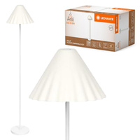 Lampa Podłogowa Oprawa Stojąca Dekoracyjna E27 Biały Ściemnialna Decor Ledvance
