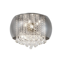 Lampa Sufitowa Żyrandol LED 6x G9 Chrom Klasyczny Ninelle 3598 Rabalux