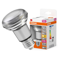 Żarówka LED R80 Reflektor E27 4.9W = 60W 345lm 2700K Ciepła CRI90 36° Ściemnialna SUPERSTAR Osram